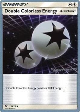Double Colorless Energy (69/73) (Garbanette - Magnus Pedersen) [World Championships 2018] Pokemon Single Pokémon  | Multizone: Comics And Games