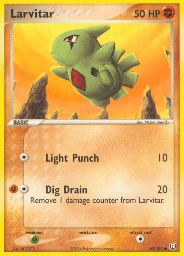 Larvitar (63/109) [EX: Team Rocket Returns] Pokemon Single Pokémon  | Multizone: Comics And Games