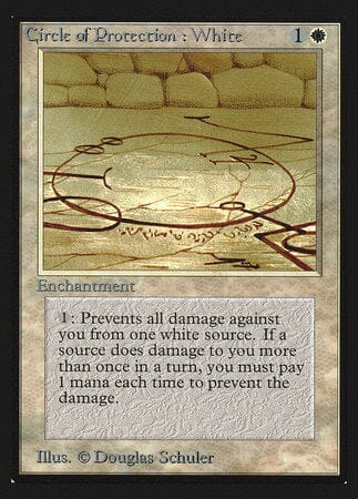Circle of Protection: White (IE) [Intl. Collectors’ Edition] MTG Single Magic: The Gathering  | Multizone: Comics And Games