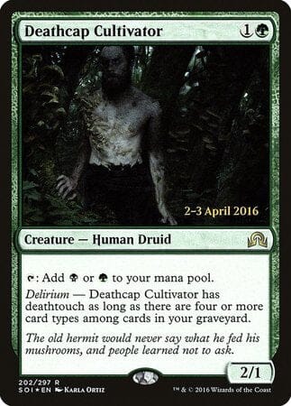 Deathcap Cultivator [Shadows over Innistrad Promos] MTG Single Magic: The Gathering  | Multizone: Comics And Games