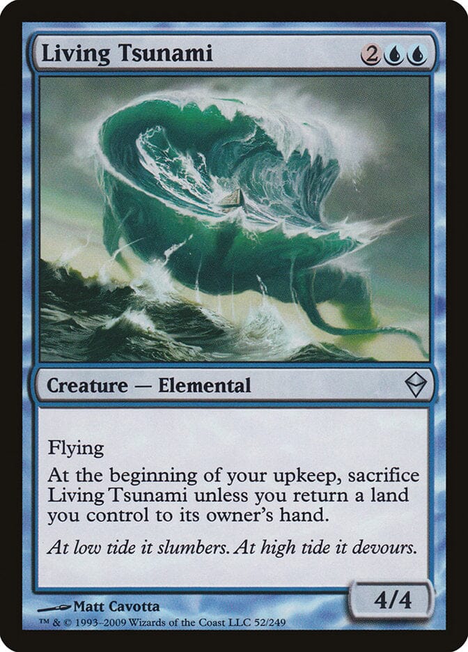 Living Tsunami [Zendikar] MTG Single Magic: The Gathering  | Multizone: Comics And Games