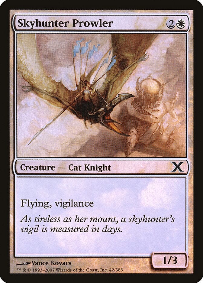 Skyhunter Prowler (Premium Foil) [Tenth Edition] MTG Single Magic: The Gathering  | Multizone: Comics And Games
