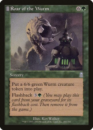 Roar of the Wurm [Odyssey] MTG Single Magic: The Gathering  | Multizone: Comics And Games