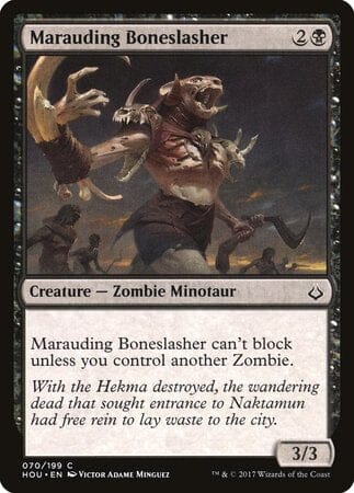 Marauding Boneslasher [Hour of Devastation] MTG Single Magic: The Gathering  | Multizone: Comics And Games