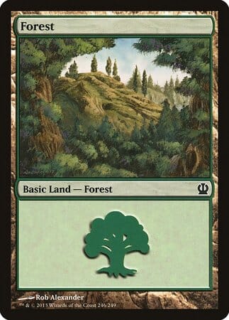 Forest (246) [Theros] MTG Single Magic: The Gathering  | Multizone: Comics And Games