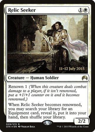 Relic Seeker [Magic Origins Promos] MTG Single Magic: The Gathering  | Multizone: Comics And Games