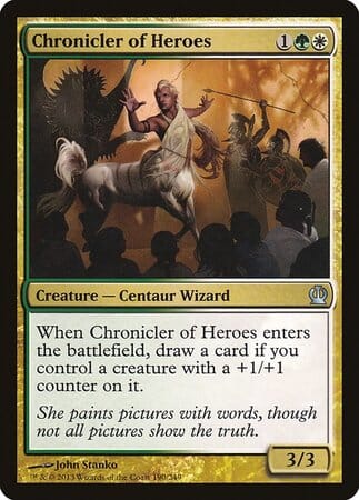 Chronicler of Heroes [Theros] MTG Single Magic: The Gathering  | Multizone: Comics And Games