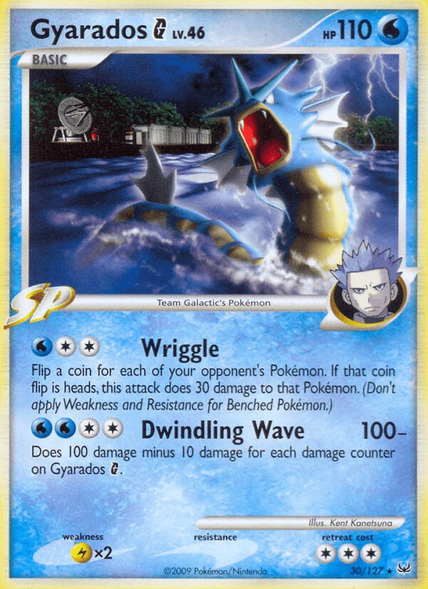 Gyarados G (30/127) [Platinum: Base Set] Pokemon Single Pokémon  | Multizone: Comics And Games