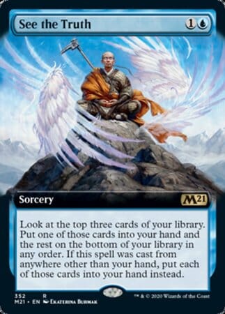See the Truth (Extended Art) [Core Set 2021] MTG Single Magic: The Gathering  | Multizone: Comics And Games
