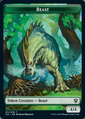 Beast (011) // Insect Token [Commander 2021 Tokens] MTG Single Magic: The Gathering  | Multizone: Comics And Games