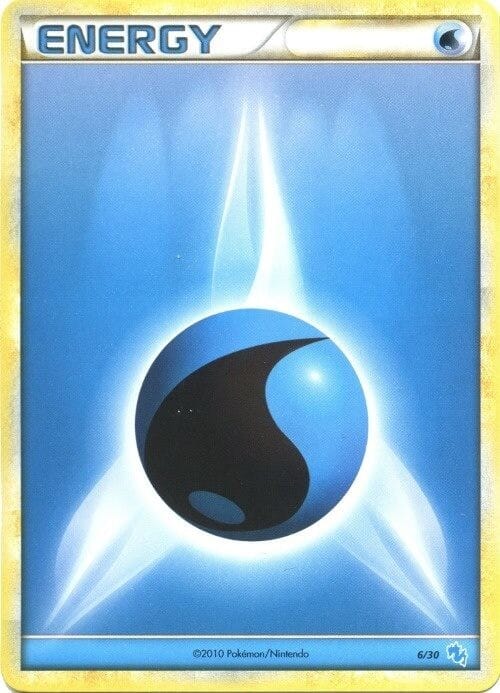Water Energy (6/30) [HeartGold & SoulSilver: Trainer Kit - Gyarados] Pokemon Single Pokémon  | Multizone: Comics And Games