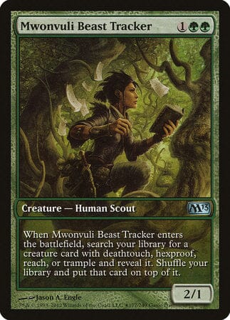 Mwonvuli Beast Tracker [Magic 2013 Promos] MTG Single Magic: The Gathering  | Multizone: Comics And Games