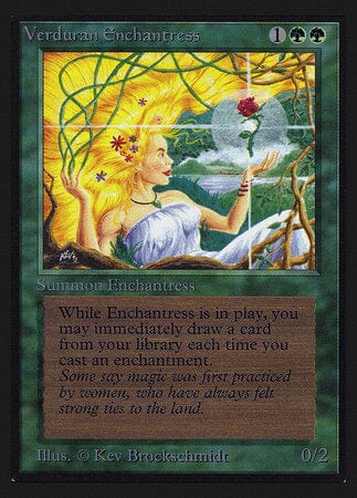 Verduran Enchantress (CE) [Collectors’ Edition] MTG Single Magic: The Gathering  | Multizone: Comics And Games