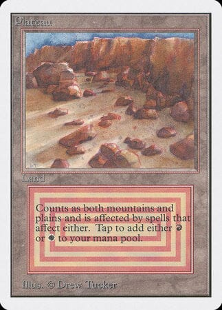 Plateau [Unlimited Edition] MTG Single Magic: The Gathering  | Multizone: Comics And Games
