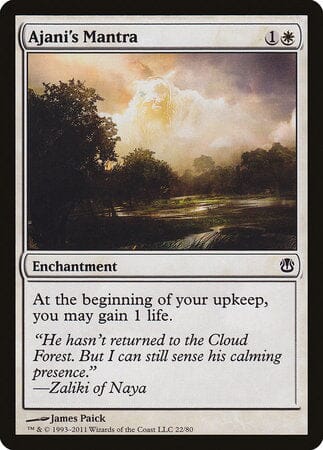 Ajani's Mantra [Duel Decks: Ajani vs. Nicol Bolas] MTG Single Magic: The Gathering  | Multizone: Comics And Games