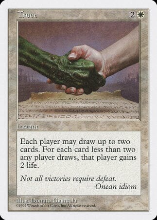 Truce [Fifth Edition] MTG Single Magic: The Gathering  | Multizone: Comics And Games