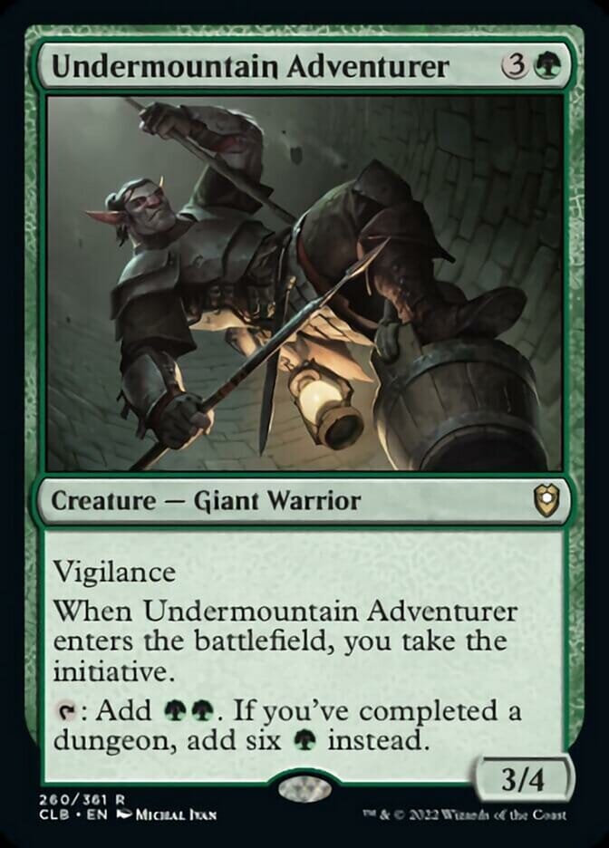 Undermountain Adventurer [Commander Legends: Battle for Baldur's Gate] MTG Single Magic: The Gathering  | Multizone: Comics And Games