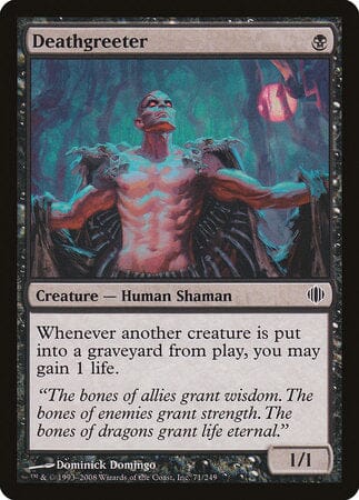 Deathgreeter [Shards of Alara] MTG Single Magic: The Gathering  | Multizone: Comics And Games