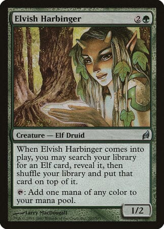 Elvish Harbinger [Lorwyn] MTG Single Magic: The Gathering  | Multizone: Comics And Games