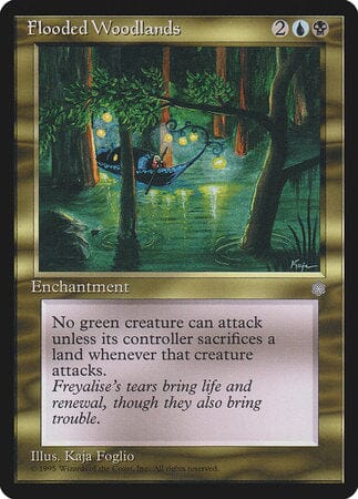 Flooded Woodlands [Ice Age] MTG Single Magic: The Gathering  | Multizone: Comics And Games