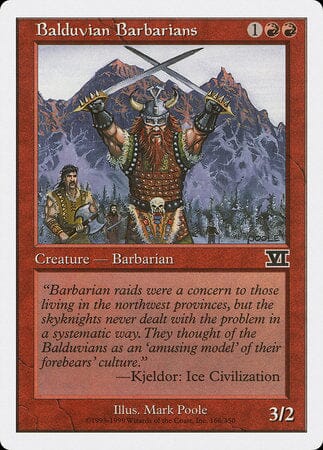 Balduvian Barbarians [Classic Sixth Edition] MTG Single Magic: The Gathering  | Multizone: Comics And Games
