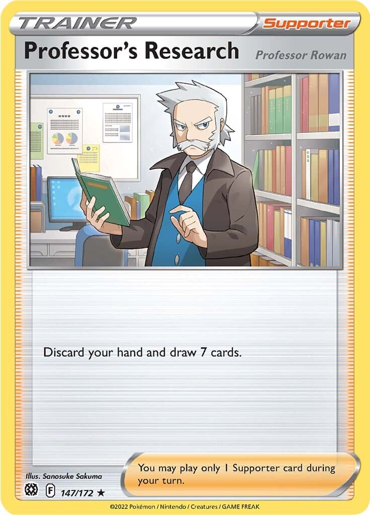 Professor's Research (147/172) [Sword & Shield: Brilliant Stars] Pokemon Single Pokémon  | Multizone: Comics And Games