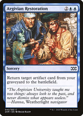 Argivian Restoration [Double Masters] MTG Single Magic: The Gathering  | Multizone: Comics And Games