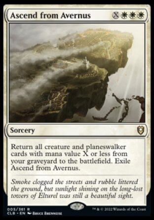 Ascend from Avernus [Commander Legends: Battle for Baldur's Gate] MTG Single Magic: The Gathering  | Multizone: Comics And Games