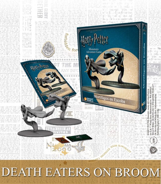 Death eaters on Broom Miniatures|Figurines Knight Models  | Multizone: Comics And Games