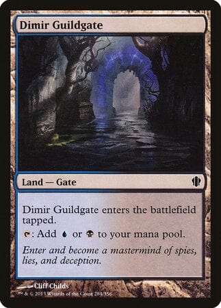 Dimir Guildgate [Commander 2013] MTG Single Magic: The Gathering  | Multizone: Comics And Games