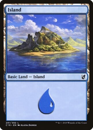Island (291) [Commander 2019] MTG Single Magic: The Gathering  | Multizone: Comics And Games