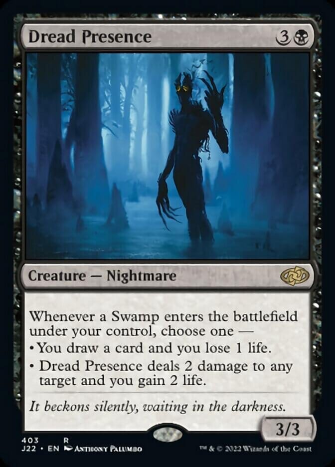 Dread Presence [Jumpstart 2022] MTG Single Magic: The Gathering  | Multizone: Comics And Games