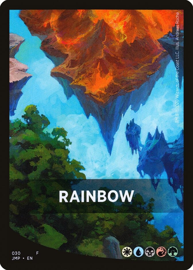 Rainbow Theme Card [Jumpstart Front Cards] MTG Single Magic: The Gathering  | Multizone: Comics And Games