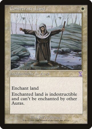 Consecrate Land [Time Spiral Timeshifted] MTG Single Magic: The Gathering  | Multizone: Comics And Games
