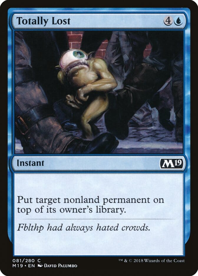 Totally Lost [Core Set 2019] MTG Single Magic: The Gathering  | Multizone: Comics And Games