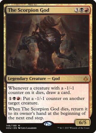 The Scorpion God [Hour of Devastation] MTG Single Magic: The Gathering  | Multizone: Comics And Games