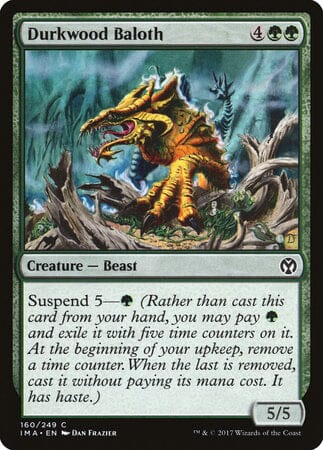 Durkwood Baloth [Iconic Masters] MTG Single Magic: The Gathering  | Multizone: Comics And Games