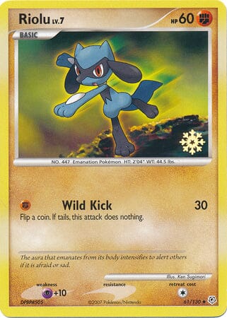 Riolu (61/130) [Countdown Calendar Promos] Pokemon Single Pokémon  | Multizone: Comics And Games