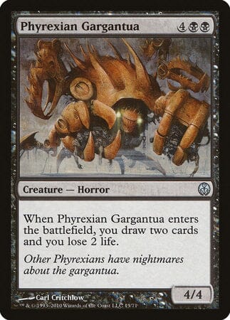 Phyrexian Gargantua [Duel Decks: Phyrexia vs. the Coalition] MTG Single Magic: The Gathering  | Multizone: Comics And Games