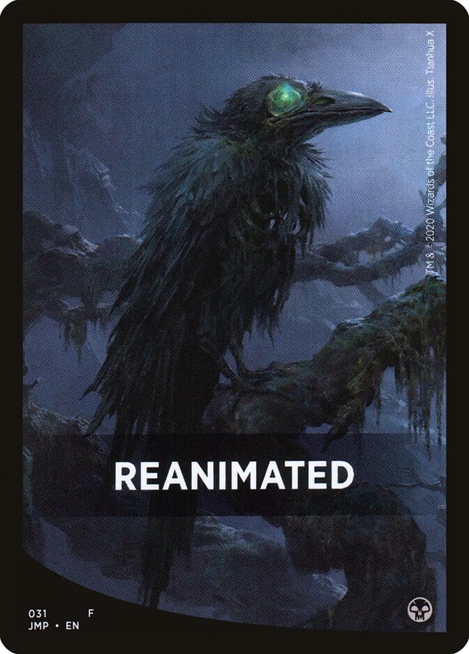 Reanimated Theme Card [Jumpstart Front Cards] MTG Single Magic: The Gathering  | Multizone: Comics And Games