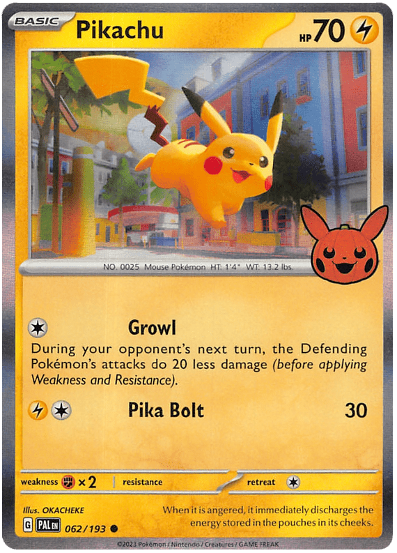 Pikachu (062/193) [Trick or Trade 2023] Pokemon Single Pokémon  | Multizone: Comics And Games