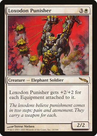 Loxodon Punisher [Mirrodin] MTG Single Magic: The Gathering  | Multizone: Comics And Games