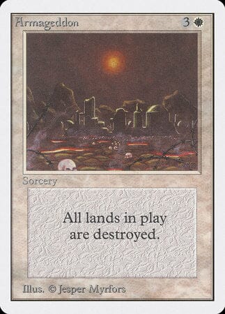 Armageddon [Unlimited Edition] MTG Single Magic: The Gathering  | Multizone: Comics And Games