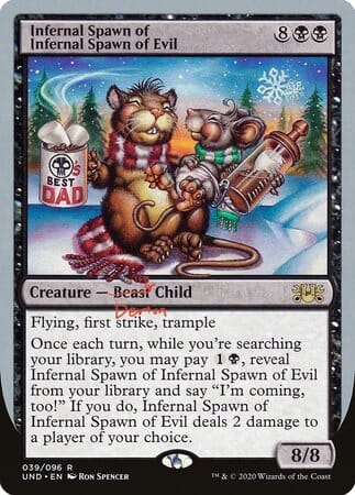 Infernal Spawn of Infernal Spawn of Evil [Unsanctioned] MTG Single Magic: The Gathering  | Multizone: Comics And Games