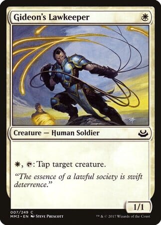 Gideon's Lawkeeper [Modern Masters 2017] MTG Single Magic: The Gathering  | Multizone: Comics And Games