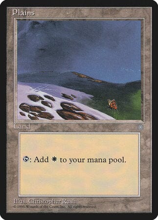 Plains (344) [Ice Age] MTG Single Magic: The Gathering  | Multizone: Comics And Games