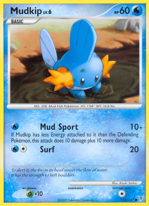 Mudkip (116/147) [Platinum: Supreme Victors] Pokemon Single Pokémon  | Multizone: Comics And Games