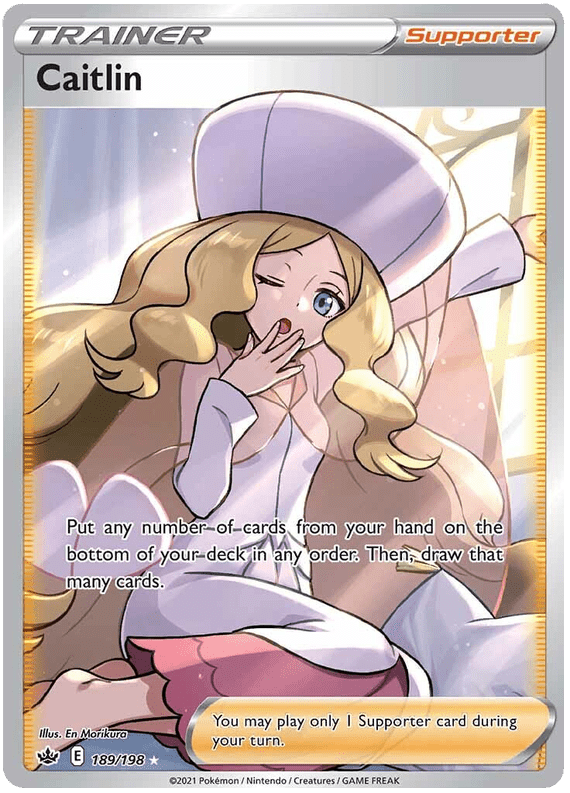 Caitlin (189/198) [Sword & Shield: Chilling Reign] Pokemon Single Pokémon  | Multizone: Comics And Games