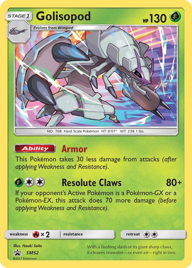 Golisopod (SM52) [Sun & Moon: Black Star Promos] Pokemon Single Pokémon  | Multizone: Comics And Games