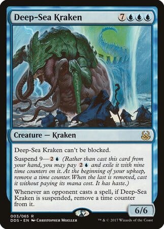 Deep-Sea Kraken [Duel Decks: Mind vs. Might] MTG Single Magic: The Gathering  | Multizone: Comics And Games